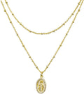 Gold plated chain with Charm
