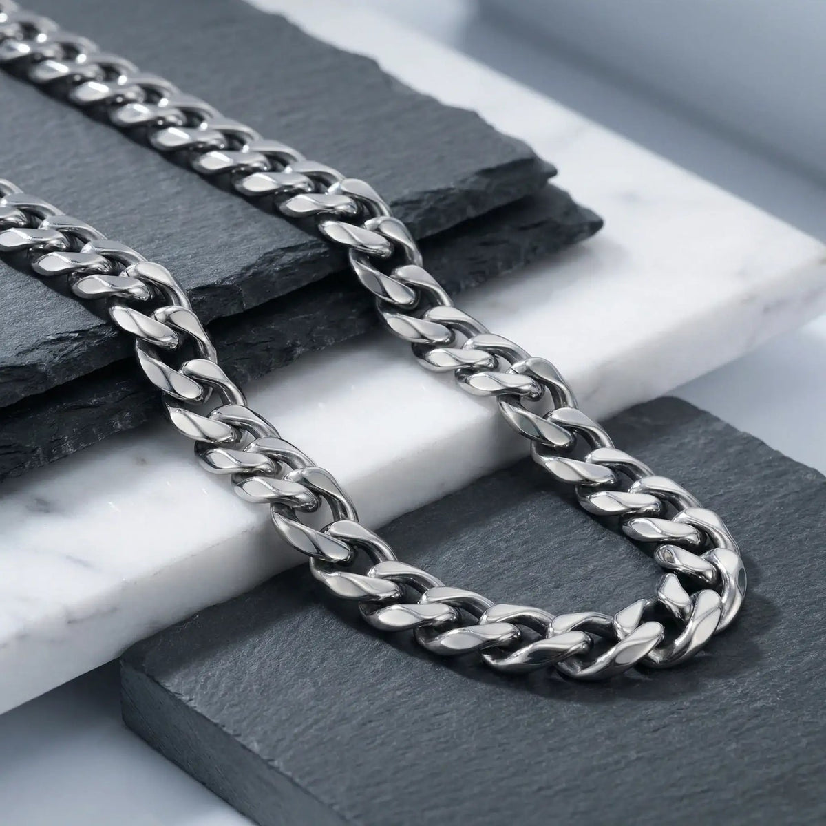 14 mm stainless steel cuban link (Copy)